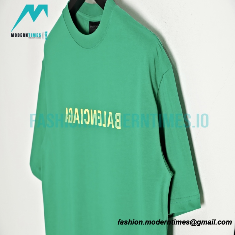 Balenciaga - 2023 Reverse Alphabet Print T-shirt Balenciaga - 2023 Reverse Alphabet Print T-shirt